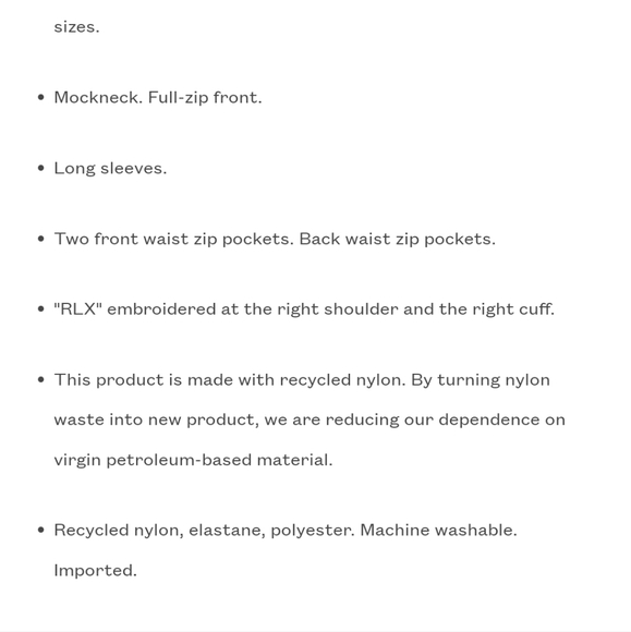 ⛳️ NWT polo rlx stretch mesh jacket $168 - Picture 9 of 9